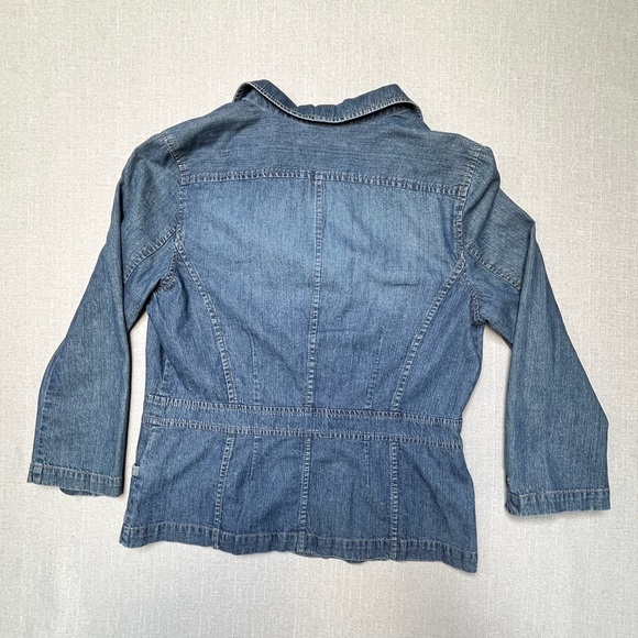 Sigrid Olsen lightweight Denim Blazier - Picture 2 of 6